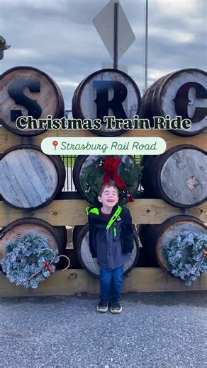 Take a ride on one of Strasburg Rail Road's Christmas Trains this seasons! 📍301 Gap Road, Strasburg, PA 17572 🔗 https://www.strasburgrailroad.com/christmas-train/ 🎟️ $ 39/Adult & $29/Child (2-11) Train Ride Options: 🎅 - Santa's Paradise Express Santa will greet families onboard the train as it makes it's way to Paradise, PA. Children 11 and under will receive a special gift from Santa. - Night Before Christmas Recreate the excitement & anticipation of Christmas Eve and experience "The Night 
