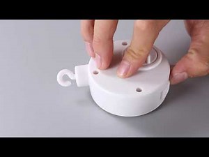 Lullaby Bell Baby Musical Crib Mobile with Hanging Rotating Toys