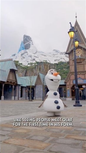 A REAL LIFE OLAF ⛄️🥕😭