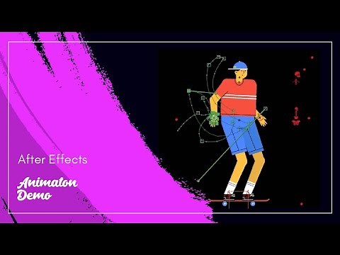 After Effects: Skateboard Animation Demo Step By Step