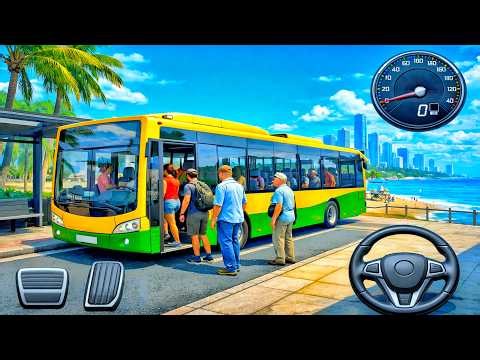 Perfect Bus Driving 😍 So Satisfying to Watch | Realistic Bus Simulator Gameplay