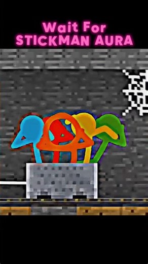 Minecraft STICKMAN Animation edit 🥶☠️ #shorts #minecraft #fyp #find