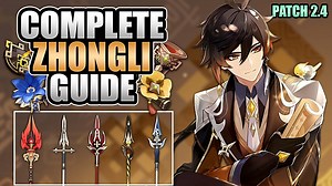 ZHONGLI – Complete Guide v2 – Optimal Weapons, Playstyles, Artifacts & Teams | Genshin Impact