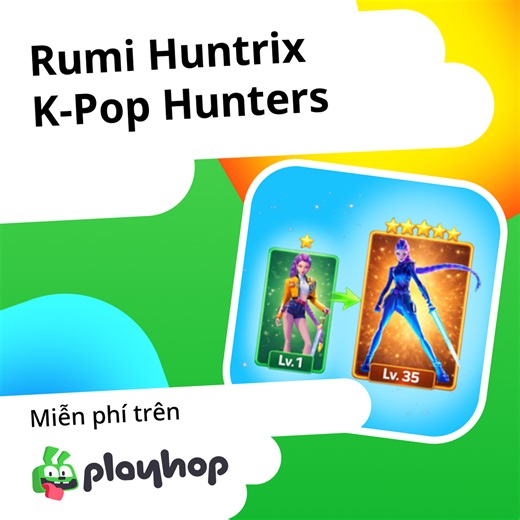 Rumi Huntrix K-Pop Hunters: Chơi trực tuyến miễn phí trên Playhop