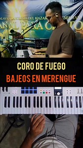 Bajeo en piano #merengue #montuno | Tutorial Piano cristiano Kairo Tutorial