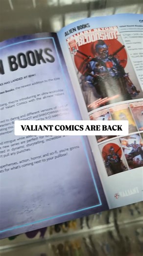 7.1K views · 147 reactions | Sorry to keep you waiting! Valiant Comics are back in comic shops this August! | Valiant | Facebook