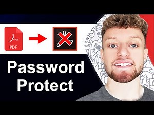 How To Password Protect a PDF File Without Acrobat (Step By Step)
