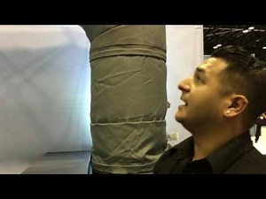 Fabric Duct Connected to an Evolution Series System