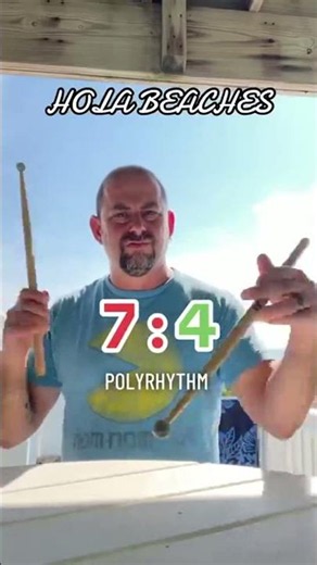 #polyrhythms are easy to play “OUT OF CONTEXT” …but when you add the context of time and you have to