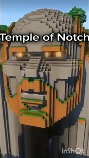 Minecraft Temple of Notch #shorts #shortvideo #minecraft #minecraftshorts #minecraftbuilding
