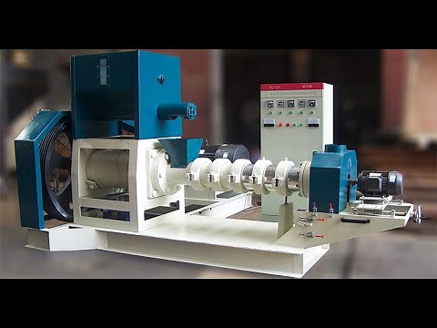 fish feed pellet machine for making floating fish food pellet and pet food making machine