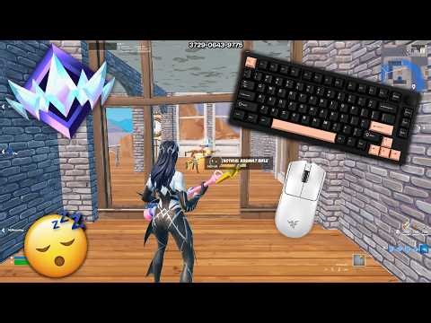 Chill Thoccy Aesthetic😍Keyboard & Mouse Sounds🏆Zonewars Gameplay