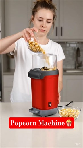 Popcorn maker machine, mini popcorn maker, air popcorn maker #shorts #popcorn #gadgets #trending