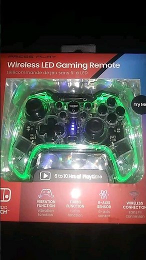 Press Play - Wireless LED Gaming Remote [Nintendo Switch]