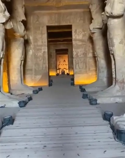 27K views · 1.7K reactions | beginning the celebration of the solar alignment in Abu Simbel Temple | Egypt Cradle of civilization | Facebook