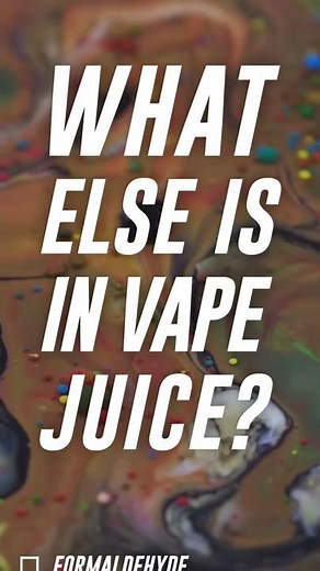 What’s Hiding in Vape Juice? 31+ Chemicals. | #VapesDown