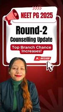NEET PG 2025 Round-2 Counselling – Avoid These Mistakes or Lose Your Dream Seat #neetpground2