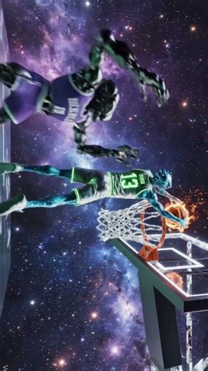 aliens playing basketball #nba #nodunks #youtube #trend