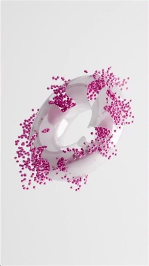 Presenting THE DONUT with a Twist #3d #animation #3danimation