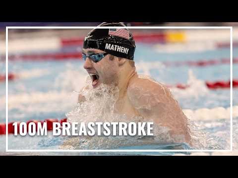 Denis Petrashov and Josh Matheny in Close 100M Breaststroke | 2026 TYR Pro Swim Series Westmont