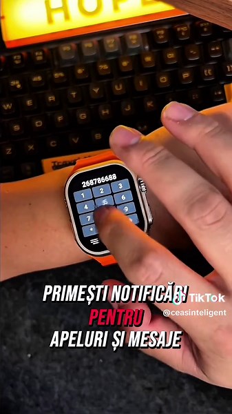 SmartWatch Ultra – Funcții Premium la 100 de lei