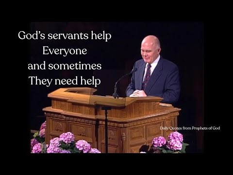 Daily Quotes from Prophets of God, 21 December, Bishop, Help!