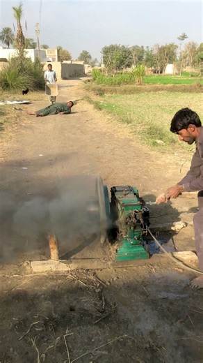 New shocking diesel engine starting 😨😨