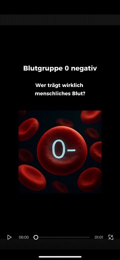 Die Geheimnisse der Blutgruppe 0 negativ