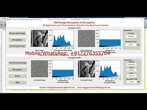 DNA Image Encryption Decryption | With Source Code | Matlab Project | Encryption and Decryption DNA