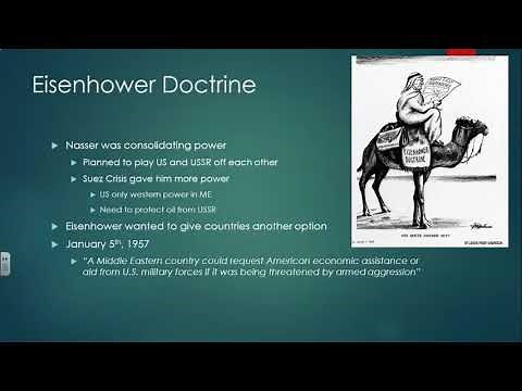 The Cold War: Eisenhower Doctrine