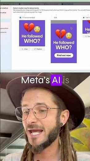 Meta AI Vertical Video Resizing
