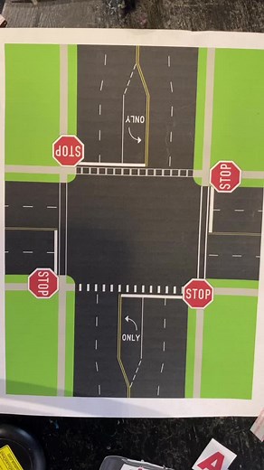 what order do these cars go in? #drivingtest #drivingschool #test #learnontiktok #quiz ￼￼