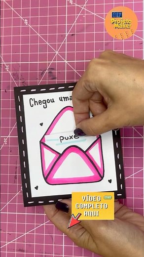Cartão fofo de Dia dos Namorados em minutos! 💌