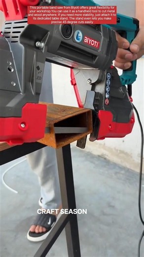 Compact Metal Cutting Band Saw Guide