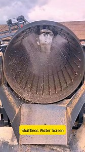 1860 Shaftless Water Screen#Sandscreeningmachine #rollerscreen #Shaftlessdrumscreen #sandsandstoneprductionline #fyp | Chill Vibes