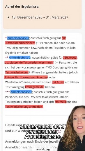 #tms #anmeldung #medizinertest #medizinstudium