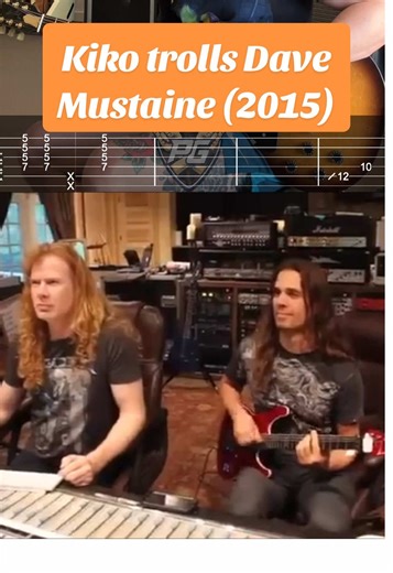 Kiko Trolls Dave Mustaine - Reggae Guitar Cover (with TABS)