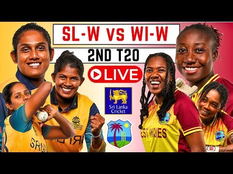 🔴Live: SLW vs WIW Live Match | Sri Lanka Women VS West Indies Women | Live cricket match today