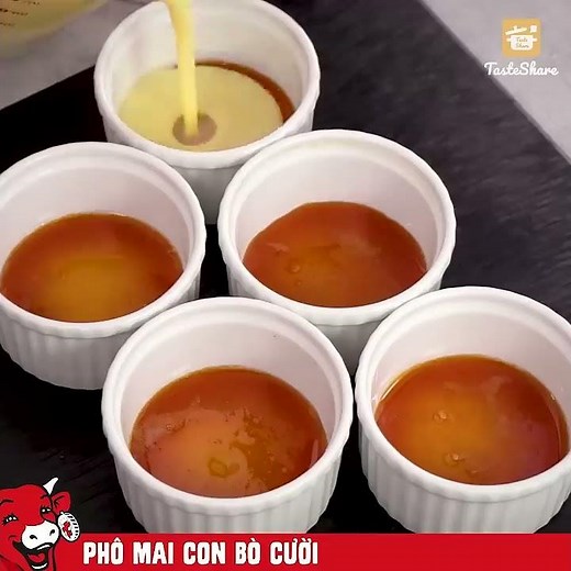 CÁCH LÀM BÁNH FLAN PHÔ MAI VỊ CAM CHUA NGỌT | LÀM DỄ ĂN NGON CÙNG CON BÒ CƯỜI
