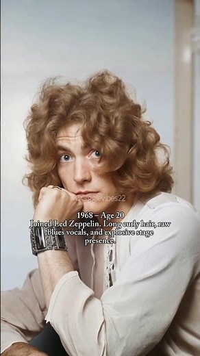 Robert Plant Evolution – Led Zeppelin Voice #ledzeppelin #shorts #youtubeshorts #80smusic