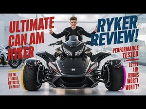 Can-Am Ryker 2025 🏍️🔥 | Ultimate Ride Experience & Features Review! 🚀💯