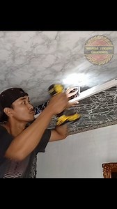 927K views · 6.6K reactions | Tutorial pasang plafon pvc model drop ceiling #fyp #plafonpvc #tukangbangunan #renovasirumah #plafonminimalis | Wanda tukang channel | Facebook