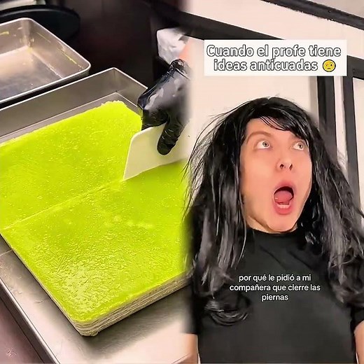 Cuando el profe tiene ideas anticuadas 🤨 #humor #profesor #antiguo #cortedepelo #escuela