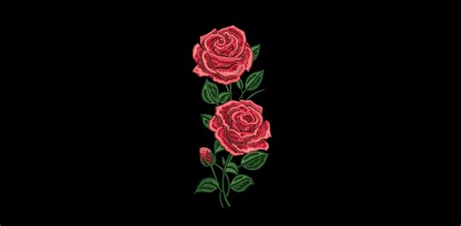 Machine Embroidery Designs, Embroidery Rose6 - Etsy