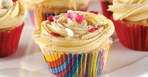Cupcake gourmet de cappuccino