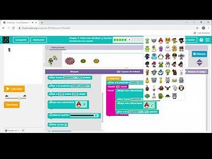 Code.org - Express Course (2019): Stage 7 Sticker and Loop Art