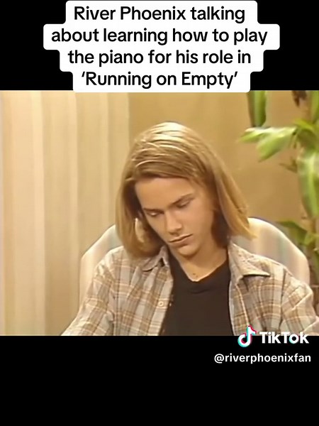 River Phoenix Interview: Learning Piano for 'Running on Empty'