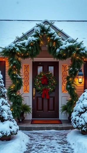 Christmas Front Door Makeover 2025: Budget-Friendly Designs & DIY Ideas