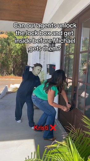 Can our agents unlock the lock box before Michael gets them?? Its a Realtor’s version of a horror movie! | Coastal Roots Realty