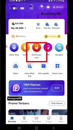 Cara beli tiket KRL di access by kai terbaru 2025 #tutorial #krl #shorts